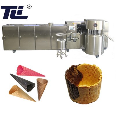 مخروط و کاسه ساز وافل